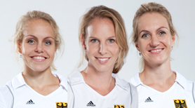 Lydia, Fanny & Mandy verfehlen knapp Bronze